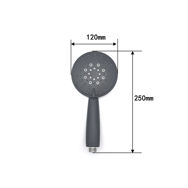 Cith teanndáileog bhabhta sprinkler cruach dhosmálta dubh 6613