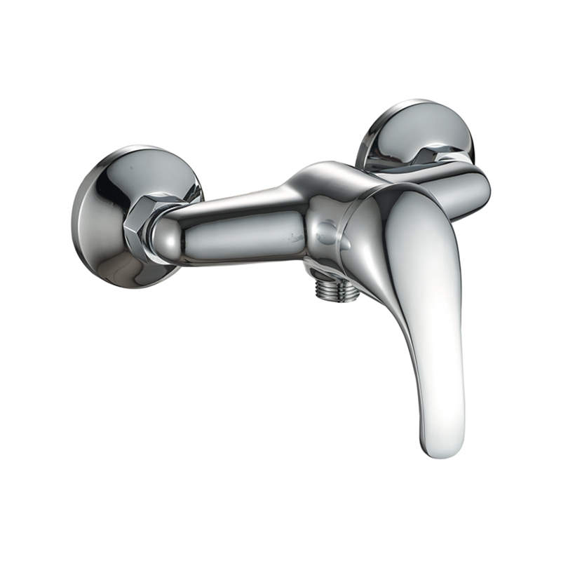 Príomhchorp Tá tomhsaire cithfholcadh seomra folctha leictreaphlátála ardchaighdeáin copair faucet comhéadan dúbailte DX2061