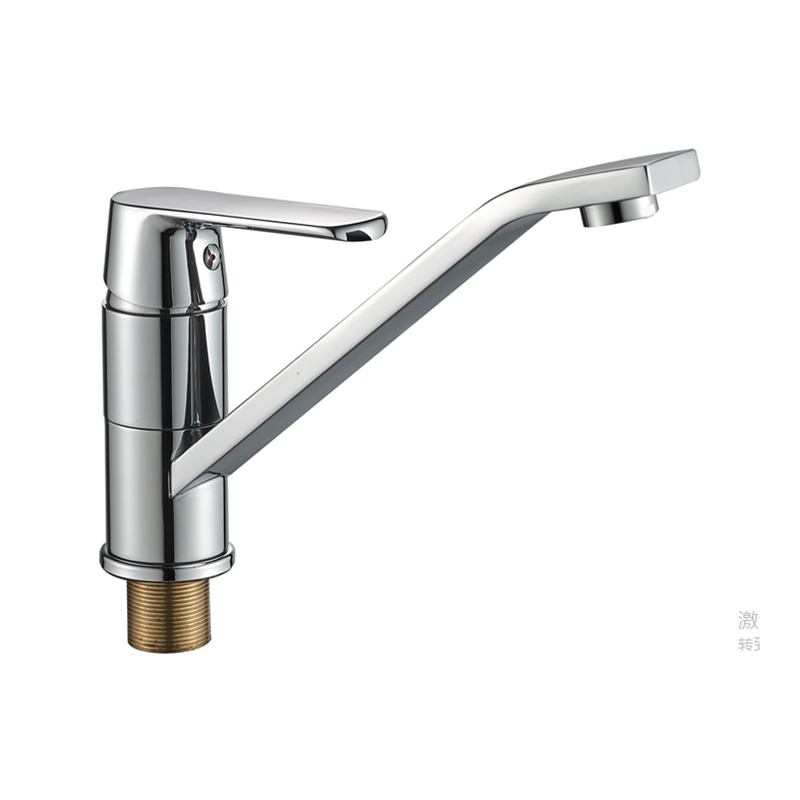 35 croí comhla séala singil / faireog cruach dhosmálta / píopa ionraoin uisce cruach dhosmálta 50cm faucet chrome-plated